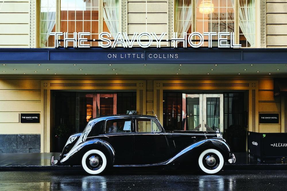 The Savoy Hotel On Little Collins Melbourne City Exterior foto